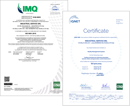 Certificazioni ISO 9000
